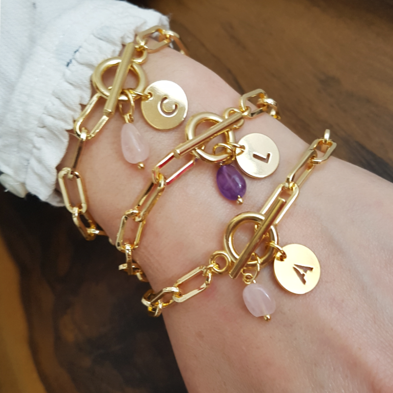 Pulsera amor elige tu letra!